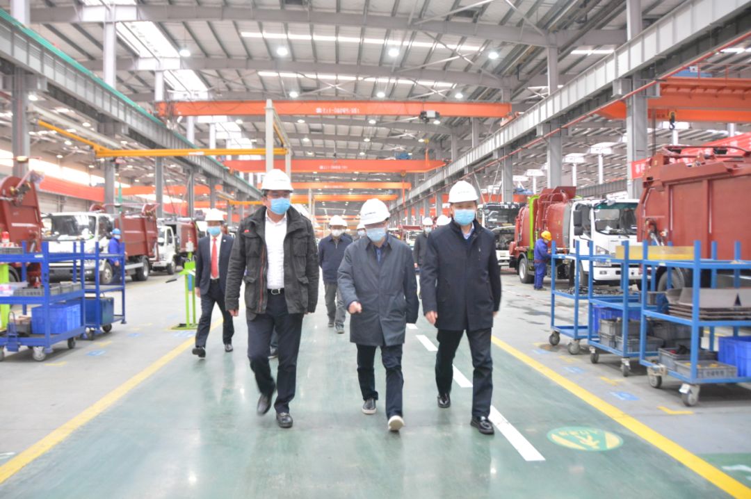 湖南省副省长陈文浩一行调研今年会环境长沙产业园